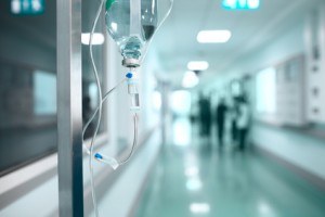 Gang eines Krankenhaus