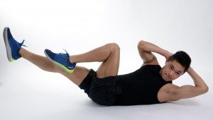Effektive Übungen für die Bauchmuskeln.