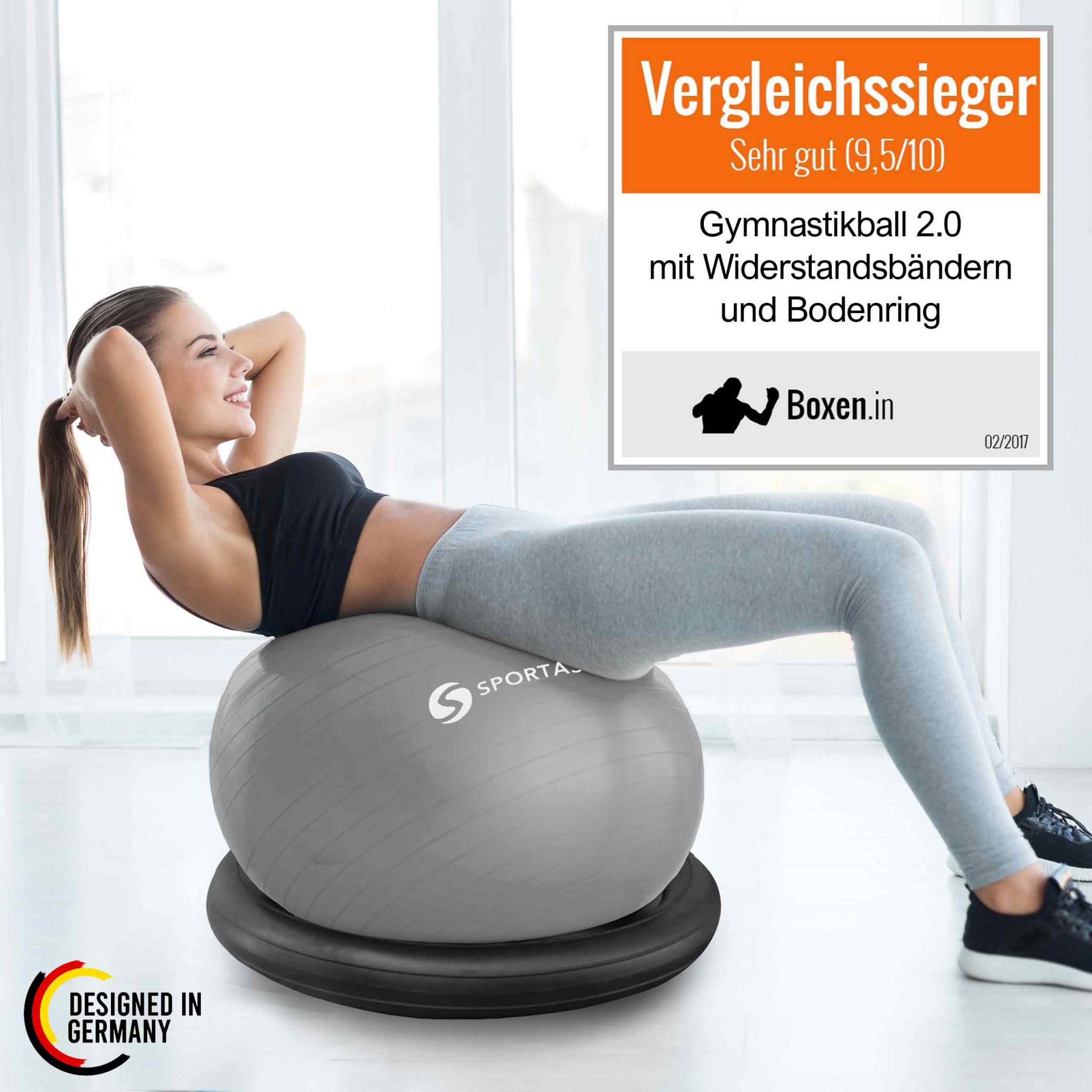 Premium Gymnastikball "Workout Ball" von Sportastisch