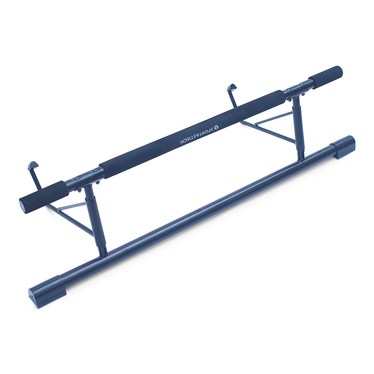 Die Profi Klimmzugstange "Extreme Chin Up" von Sportastisch ist belastbar bis 180 kg.