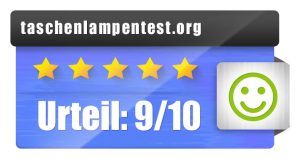 Die Taschenlampe "Flashlight" wurde von taschenlampentest.org beurteilt.